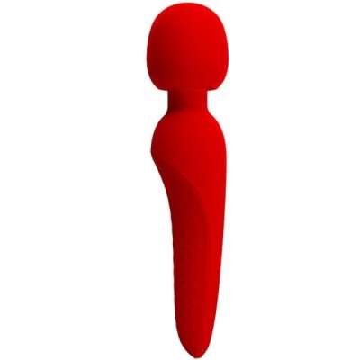 PRETTY LOVE - MEREDITH MASSAGER 12 VIBRATION MODES RED foto