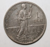 1 LEU 1910 . DETALII FRUMOASE ., Argint