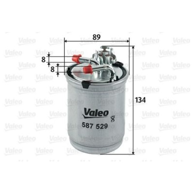 Valeo filtru combustibil foto