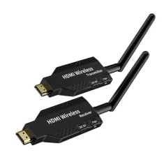 Kit Extensie HDMI Wireless, Active, video transmisie-receptie fara fir 50m, full HD, plug and play, alimentare USB 5v, spre monitor, tv, videoproiecto