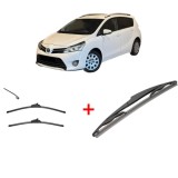Cumpara ieftin Set 3 stergatoare TOYOTA VERSO (_R2_) 2009 - 2018, pentru parbriz si luneta, Valeo Silencio