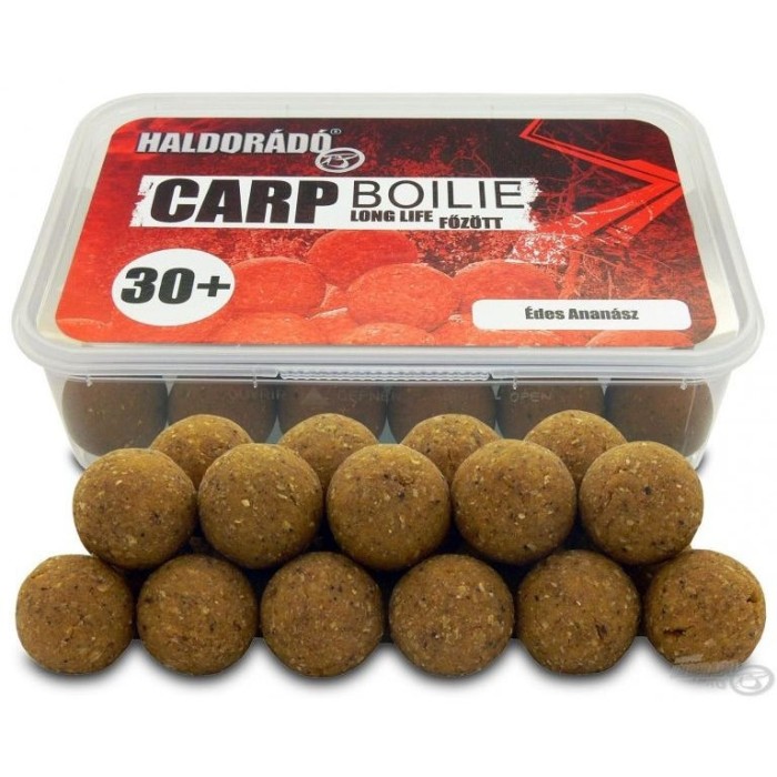 Haldorado - Boilies Carp Boilie Long Life 30+ 400g 30mm - Ananas dulce