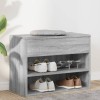 VidaXL Bancă pentru pantofi stejar sonoma 60x30x45 cm lemn prelucrat 816051
