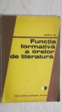 Iustina Itu - Functia formativa a orelor de literatura, EDP, 1981