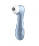Stimulator Pro 2 Air Pulse 11 Moduri USB Silicon Albastru, Satisfyer
