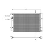NRF Condensator, climatizare Easy FIT
