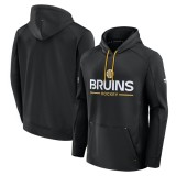Boston Bruins hanorac de bărbați cu glugă Authentic Pro Rink Poly Fleece POH - M