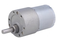 Motor DC cu Transmisie 12V 5,5A Ax Crestat 50:1 Metal Gearmotor