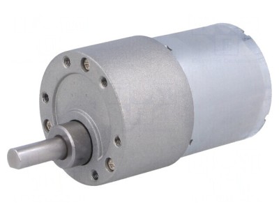Motor DC cu Transmisie 12V 5,5A Ax Crestat 50:1 Metal Gearmotor foto