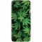 Husa silicon pentru Apple Iphone 5c, Green Leaf Pattern