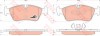 Set placute frana,frana disc BMW Seria 1 Cupe (E82) (2007 - 2013) TRW GDB1625