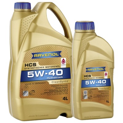Pachet 5 litri ulei Ravenol HCS 5W40 foto