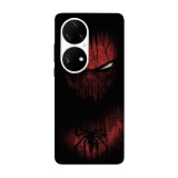 Husa compatibila cu Huawei P50 model Dark Spiderman, Silicon, TPU, Viceversa, Transparent, Carcasa