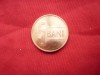 Moneda 5 bani 2015 , cal.NC