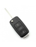 Carcasă cheie tip briceag Volkswagen Touareg, cu 3 butoane, Carguard