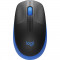 Mouse M190 Wireless Full Size Comfort Albastru