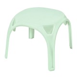 Masa pentru copii din plastic, verde fistic mat, 55x55x48cm, CMCLASS