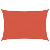 Cumpara ieftin Panza parasolar, caramiziu, 2,5x4m , HDPE,160 g/m&sup2;
