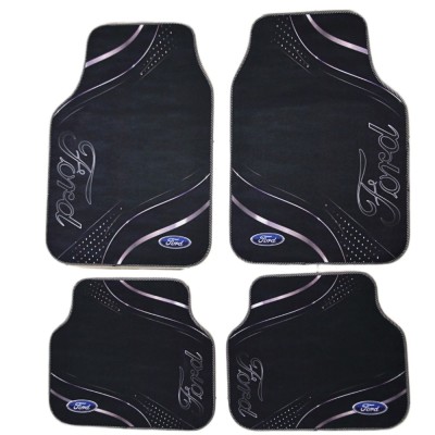 Covorașe Auto Universale FORD &amp;ndash; Design Negru Elegant 4 Piese foto