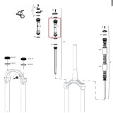 Cumpara ieftin Cartus compresie furca RockShox XC30 B3-B4 2018-2020 / Judy TK B1