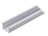 Profil aluminiu &icirc;ncastrat alb LED 1m VARIO30-07