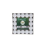 Set 100 lumanari decorative, 14gr, timp de ardere 4h, Z-TOOLS, alb / ZTS 8450