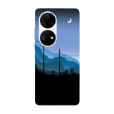 Husa compatibila cu Huawei Nova Y70 model Lone Walker, Silicon, TPU, Viceversa, Transparent, Carcasa