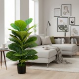 Planta Artificiala Copac Tip Smochin, 70 cm, Verde, cu Ghiveci