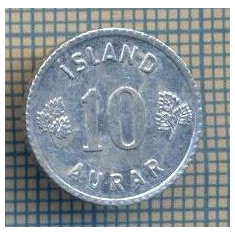 AX 241 MONEDA - ISLANDA - 10 AURAR -ANUL 1970 -STAREA CARE SE VEDE