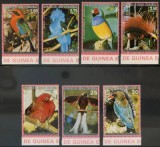 Guinea Ecuatoriala 1974 - Păsări din Australia, serie neuzata