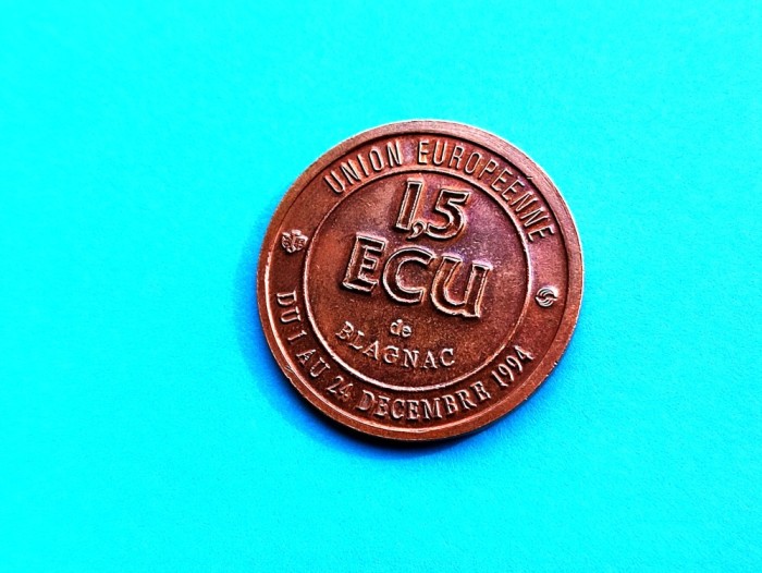 1,5 Ecu 1995 ( Blagnac)-UNC-RAR
