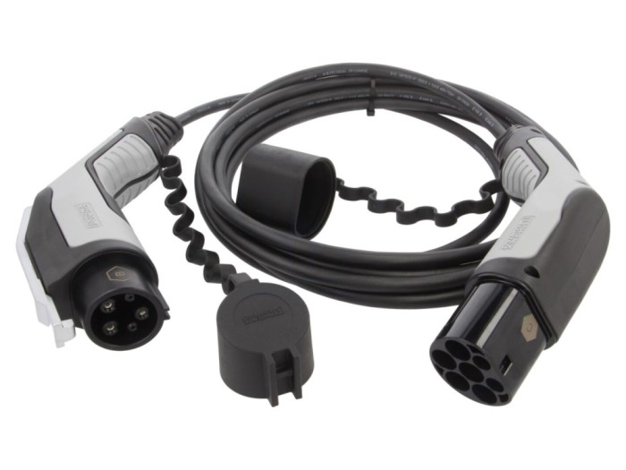 Cablu eMobility Tip 1/2, 5m, 20A