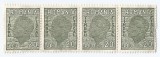 *Romania, lot 1103 cu 4 timbre fiscale generale, 1947, NG