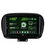 Cumpara ieftin Navigatie Fiat 500X (2014-2020), Android 13, Z-Octacore 8GB RAM + 256GB ROM, 9 Inch - AD-BGZ9008+AD-BGRKIT362