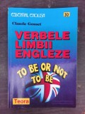 VERBELE LIMBII ENGLEZE - CLAUDE GOSSET