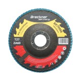 Disc lamelar cu zirconiu 125x22 mm T27 ZA60 pentru metal si inox