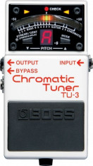 Acordor chitara Boss TU-3 Chromatic Pedal Tuner foto