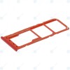 Samsung Galaxy A10 (SM-A105F) Tavă Sim + Tavă MicroSD roșie GH98-44169D