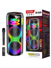 Boxa portabilă Kaku KK-8206 Boxa Portabila,Wireless BT 5.0, Microfon si Telecomanda, Rings Light LED, 40W,