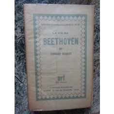 Edouard Herriot - La vie de Beethoven (1929)