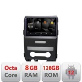 Navigatie Ford F150 2008-2014 Android Octa Core Qualcomm 2K Qled 8+128 DTS DSP 360 4G Optical CarStore Technology