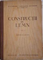 Constructii de lemn, vol. 2 &ndash; G. G. Karlsen