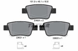 Set placute frana TEXTAR 2362002
