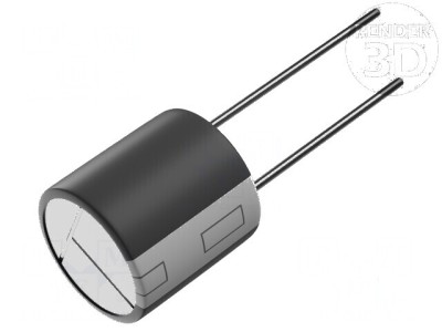 Condensator electrolitic THT 470uF 100V 2000h &amp;plusmn;20% foto