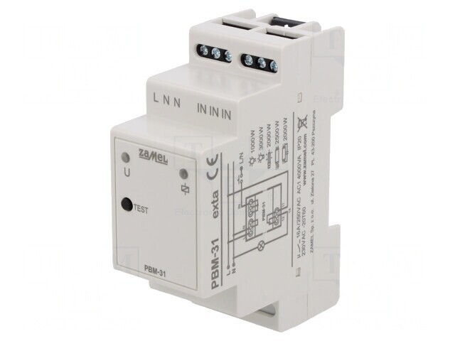 Releu Bistabil de Impulsuri NO/NC 16A IP20