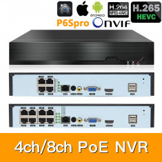 DVR/NVR/Full HD/POE NVR 8ch FullHD 5mp/HDD 650GB/Onvif-NOU foto
