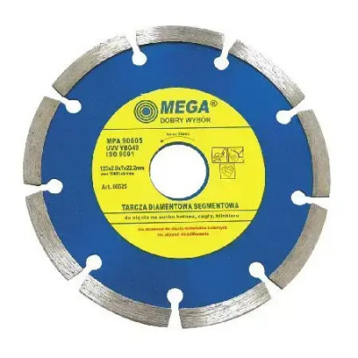 Disc Diamantat Segmentat Mega 230 mm foto