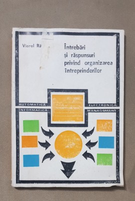 &amp;Icirc;ntrebări și răspunsuri privind organizarea &amp;icirc;ntreprindelor - Viorel Răducu foto