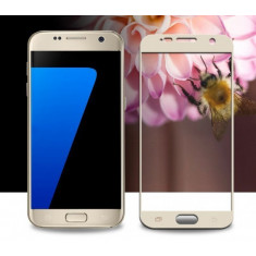 Folie de sticla Samsung Galaxy J5 2017, Elegance Luxury margini colorate Gold