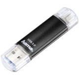 Memorie USB Hama Laeta 128 GB, USB 3.0, Negru